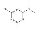 4-(N,N-二甲基氨基)-6-氯-2-甲基嘧啶