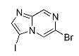 6-溴-3-碘咪唑并[1,2-A]吡嗪