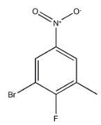 1-溴-2-氟-3-甲基-5-硝基苯